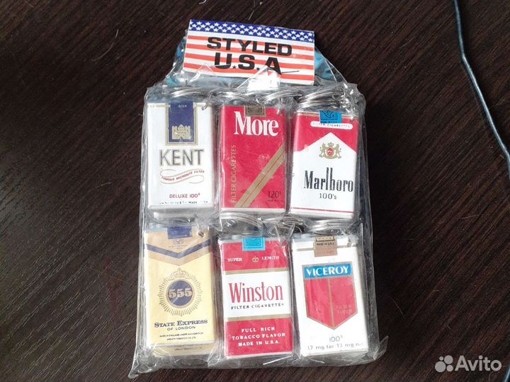 Брелки пластиковые из 90х