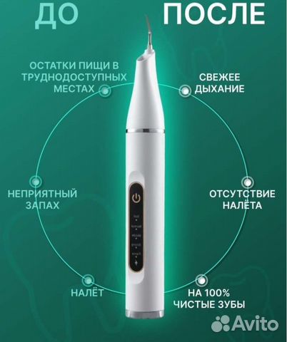 Скалер ирригатор для зубов портативный ультразвук