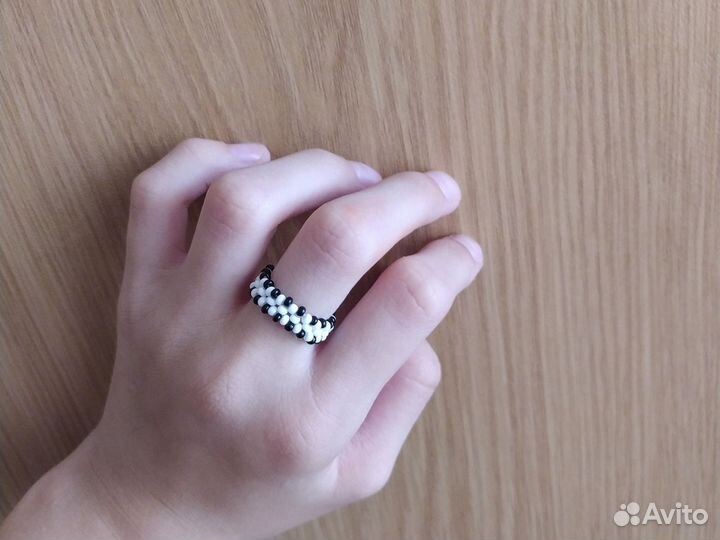 Колечки из бисера