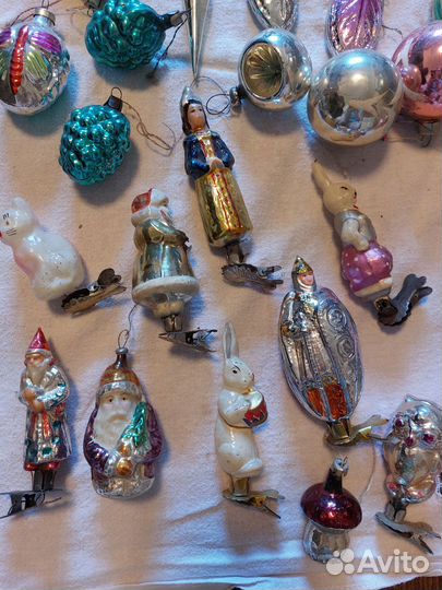 Елочные игрушки СССР