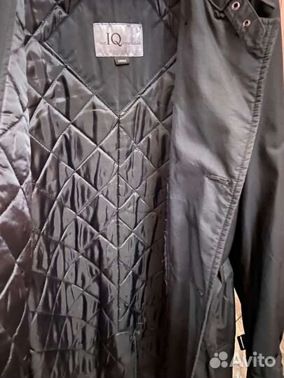 Утеплённый мужской плащ