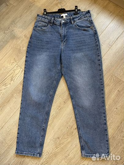 Джинсы Mom High Waist H&M (48-50)