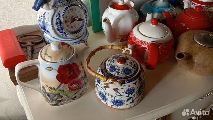 Чайник заварочный фарфоровый