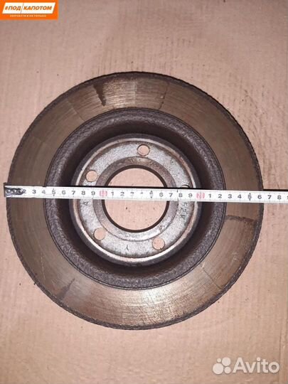 Диск тормозной задний Mazda 3 BL (2008 - 2011)