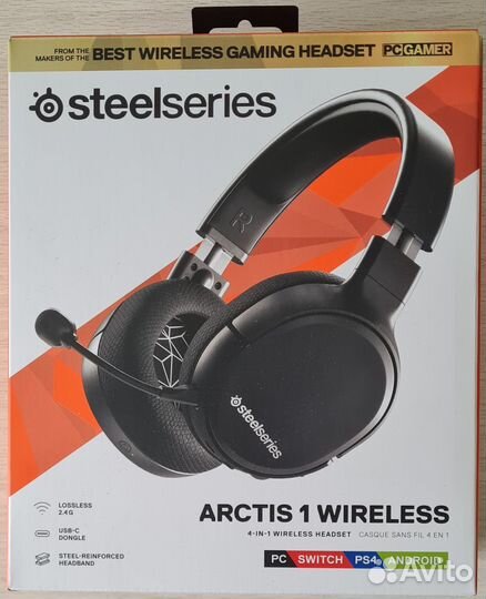 Гарнитура SteelSeries Arctis 1 Wireless