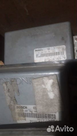 Ваз 2111 блок управления bosch