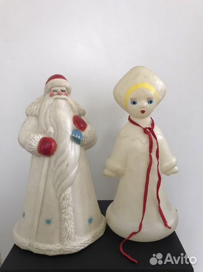 Дед мороз, снегурочка СССР. Гирлянды СССР