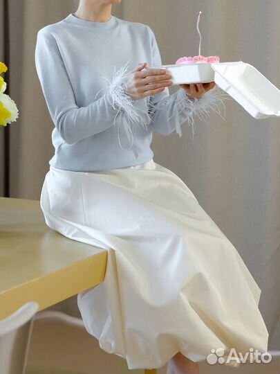 Манжеты с перьями