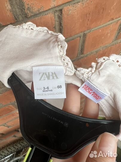 Кофта для девочки Zara 3-6 мес