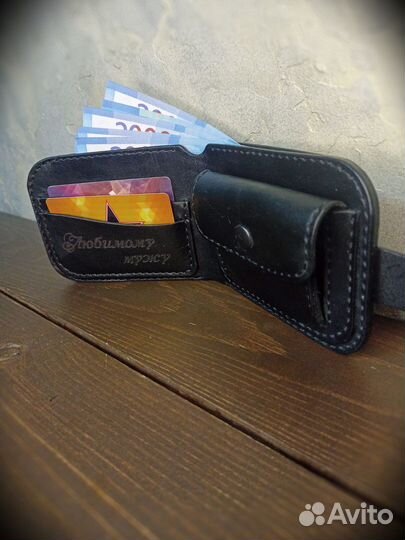 Кошелёк из натуральной кожи