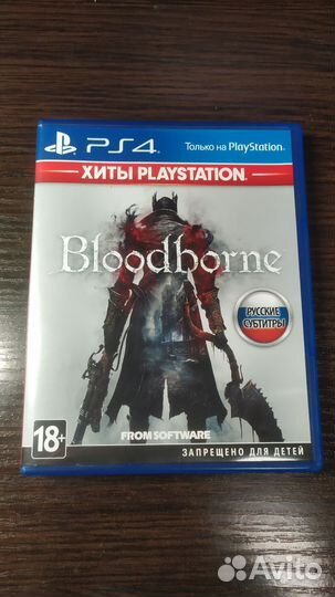 Игра Bloodborne диск на ps4