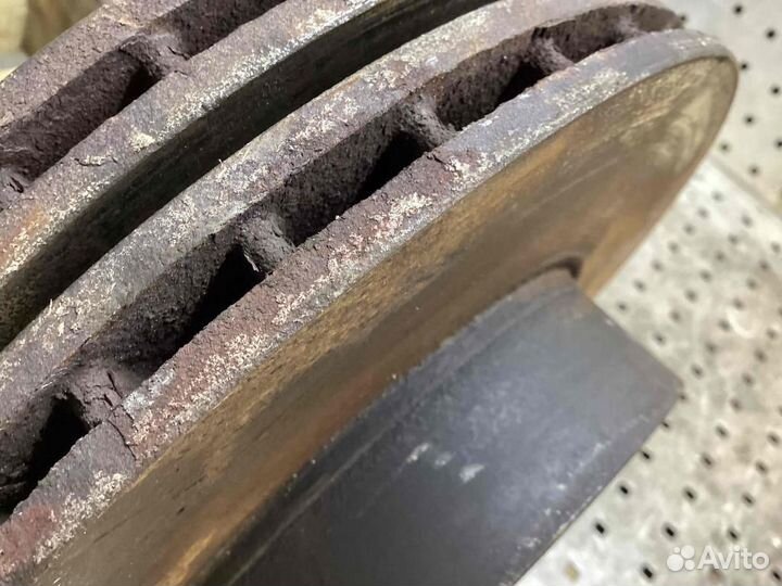 Диск тормозной передний Fiat Ducato