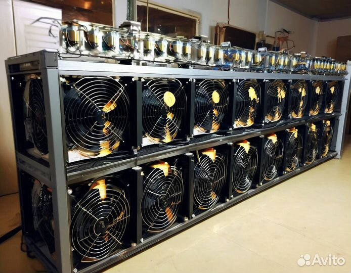 Майнинг Биткоина на 2х Asic Whatsminer M50 118th