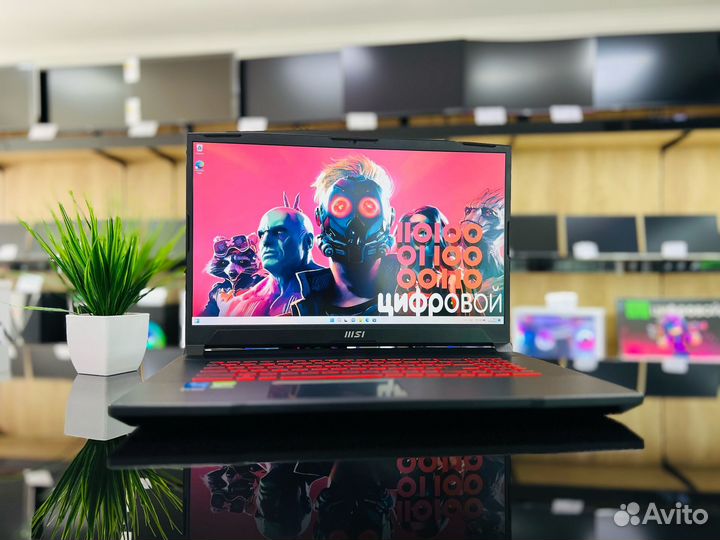 Игровой ноутбук MSI 17/Intel i5-11260H/RTX 2050