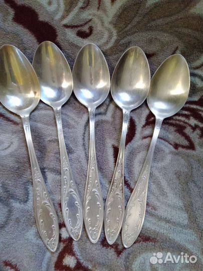 Мельхиоровые ложки СССР