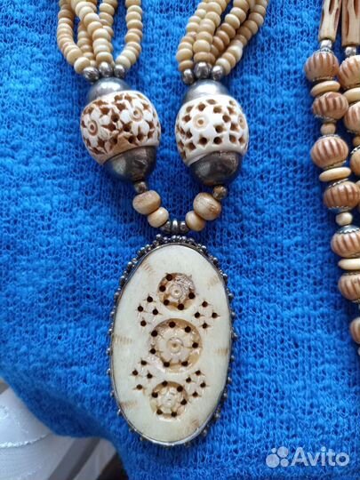 Костяные украшения