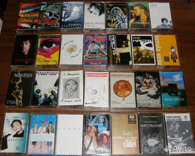 Компакт-кассеты со студийной записью