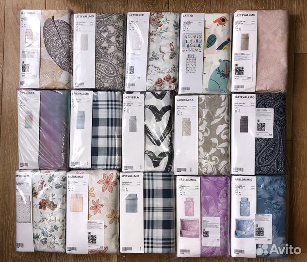 Постельное белье Икеа IKEA в упаковке