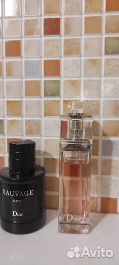 Dior addict eau fraiche 50ml, Savage elixir 60ml