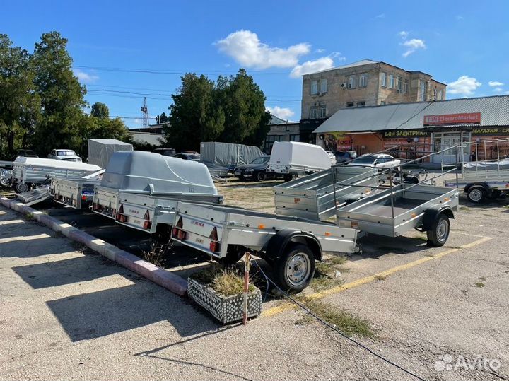 Бортовой прицеп с доставкой по Крыму