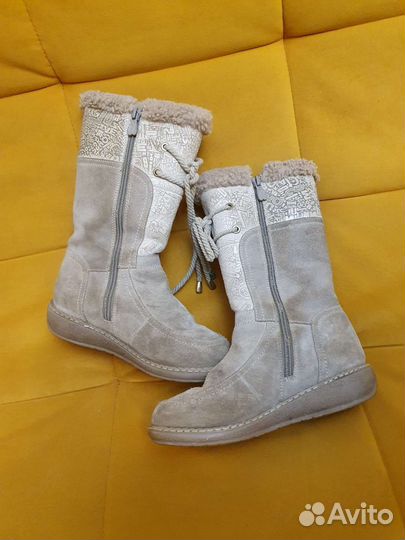 Сапоги зимние на девочку 34 размер