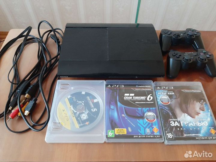 Sony playstation 3 super slim 500gb прошитая