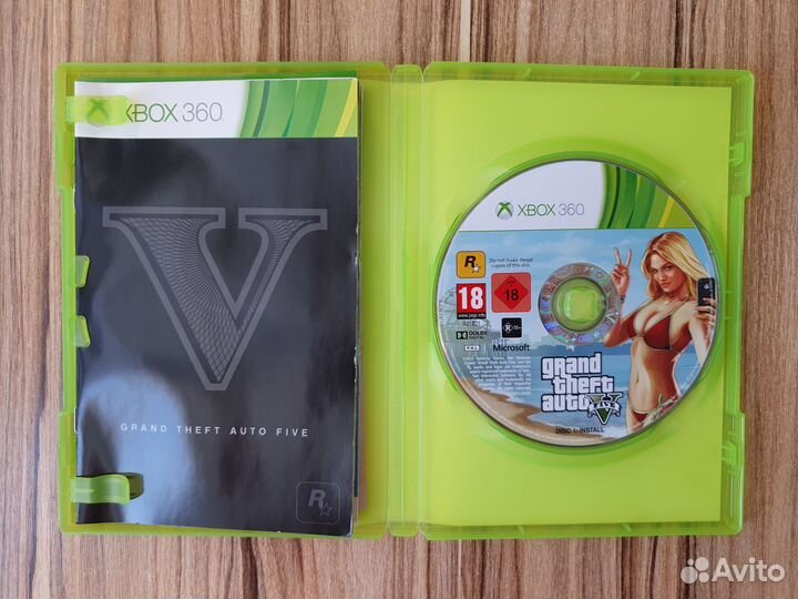 Xbox 360 GTA 5. Лицензия. Субтит. на Рус. яз