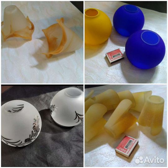 Плафоны для люстры стекло