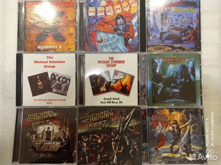 Impellitteri, Magnum, Michael Schenker CD