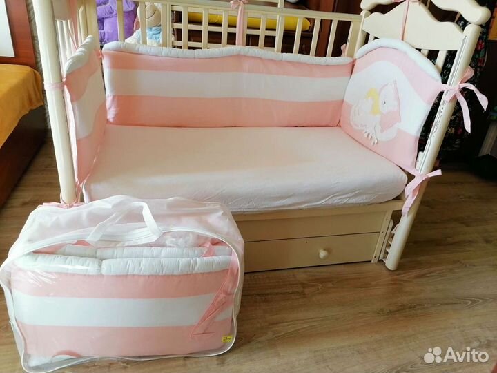 Бортики в кроватку