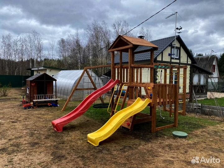 Детский игровой комплекс. Безопасная конструкция