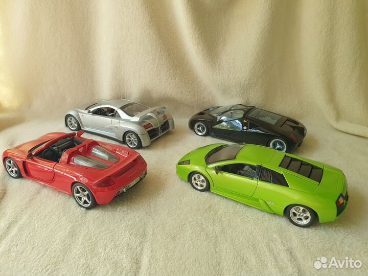 1:18 Porsche, Prima, Ford, Lamborghini