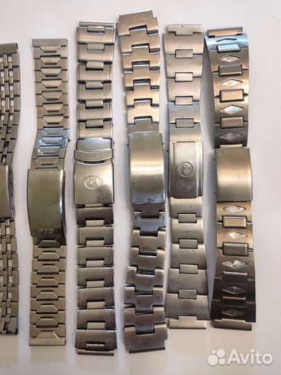 Браслеты на часы разные