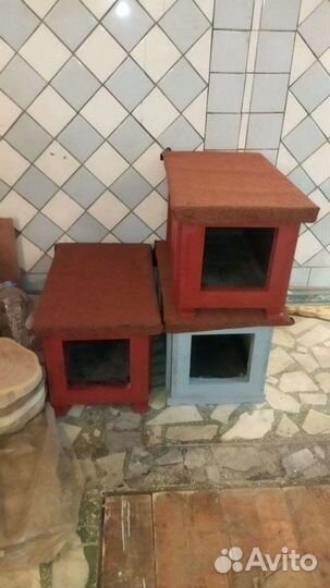 Тёплая будка для овчарки новая