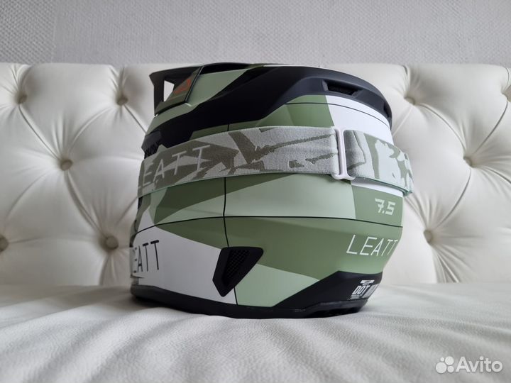 Кроссовый Шлем Leatt 7.5 Cactus Новый 2023 Green