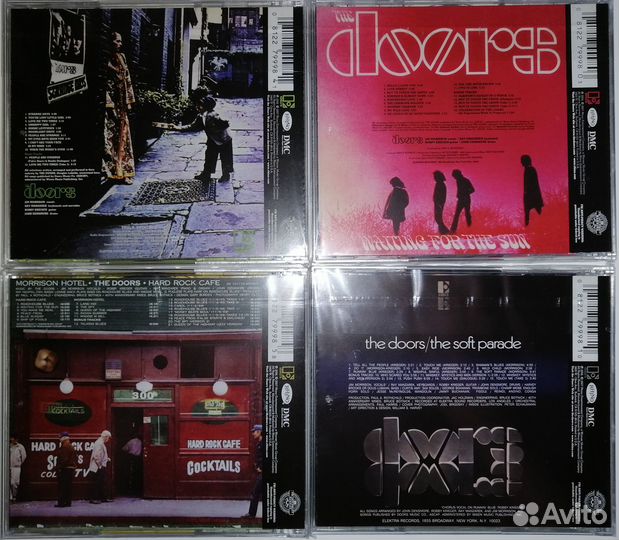Группа The Doors, Сд диски, CD