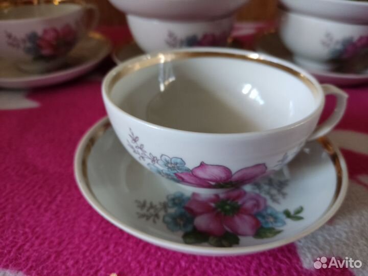 Чайный сервиз СССР дулево