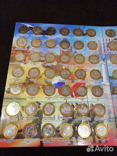 Набор биметаллических монет