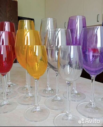 Столовая посуда / набор фужеров 18 шт Чехия