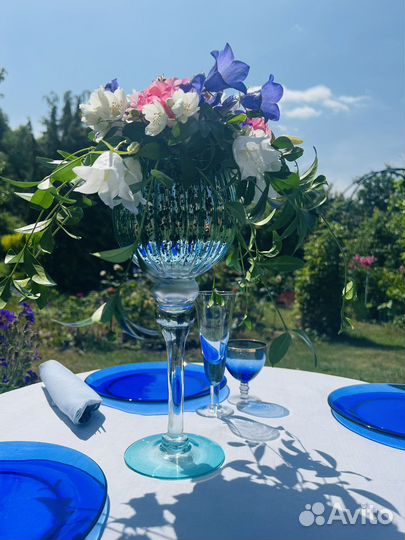 Ваза / подсвечник аренда декор свадебных столов