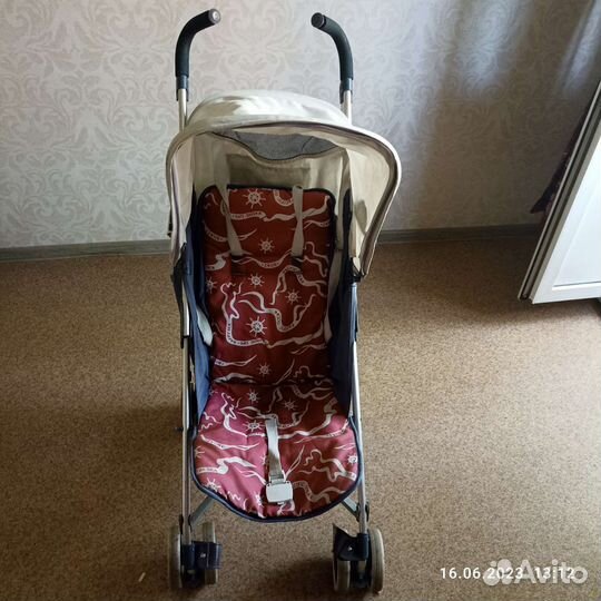 Прогулочная коляска трость бу