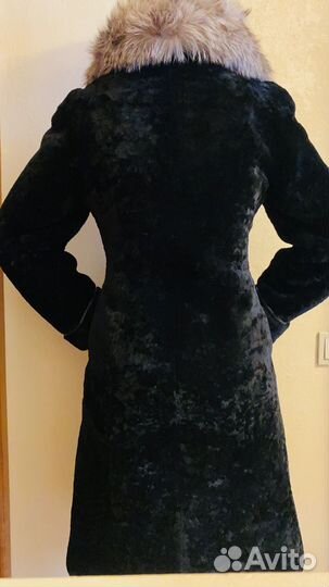 Шуба мутоновая р.42