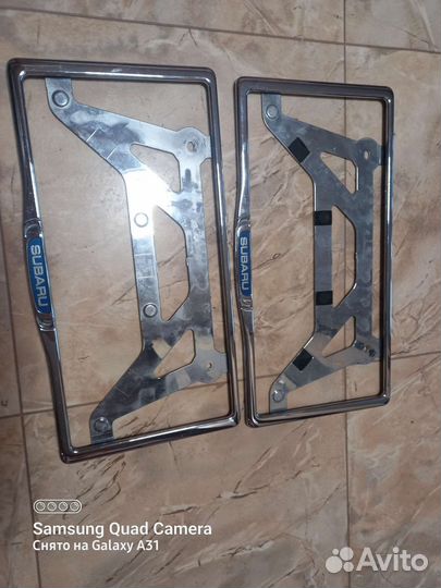 Рамки subaru для гос номер