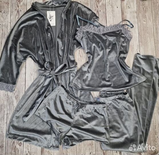 Комплекты велюр 4-ка 42/44