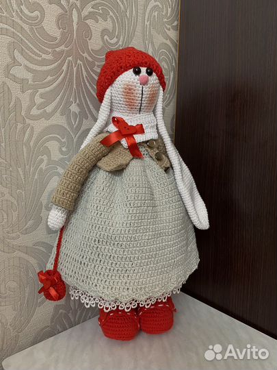 Зайчик ручной работы
