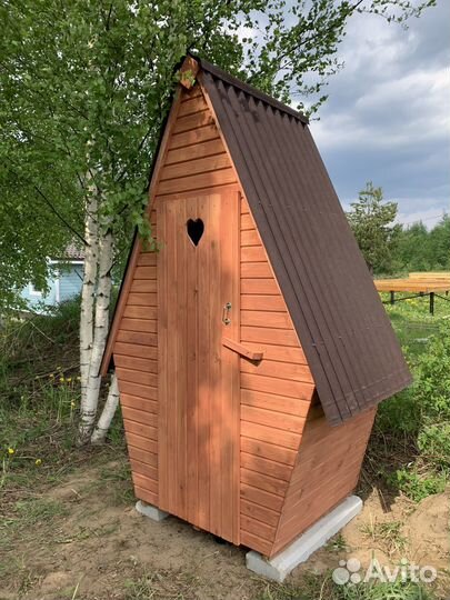 Туалет дачный