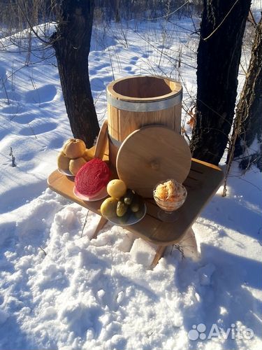 Кадка дубовая