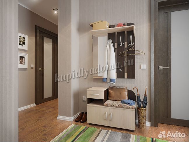 Тумба для прихожей Аврора