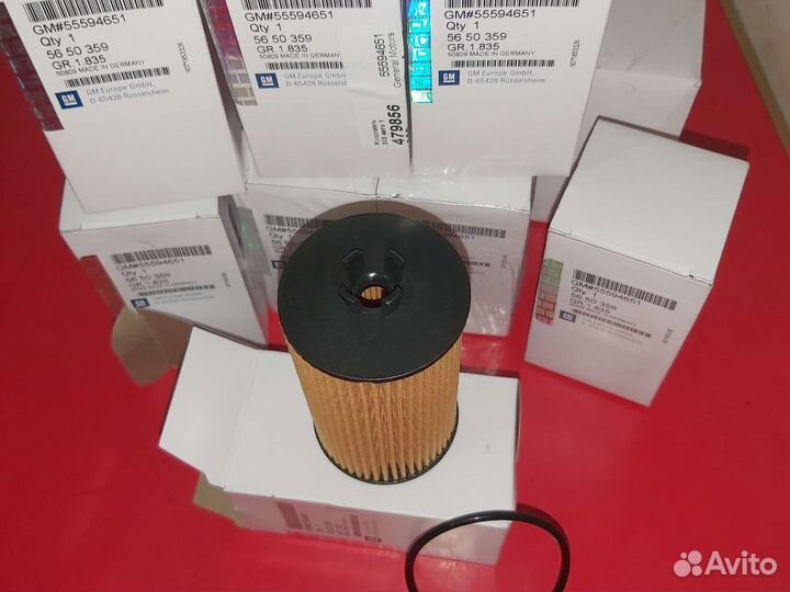 Фильтр масляный GM Opel Astra Corsa Zafira