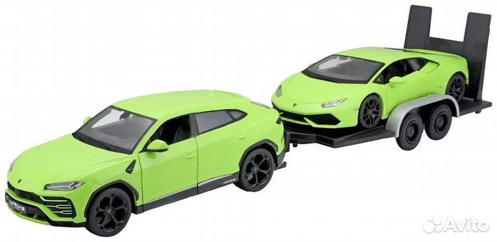 Lamborghini Urus и Lamborghini Huracan 1:24 Maisto